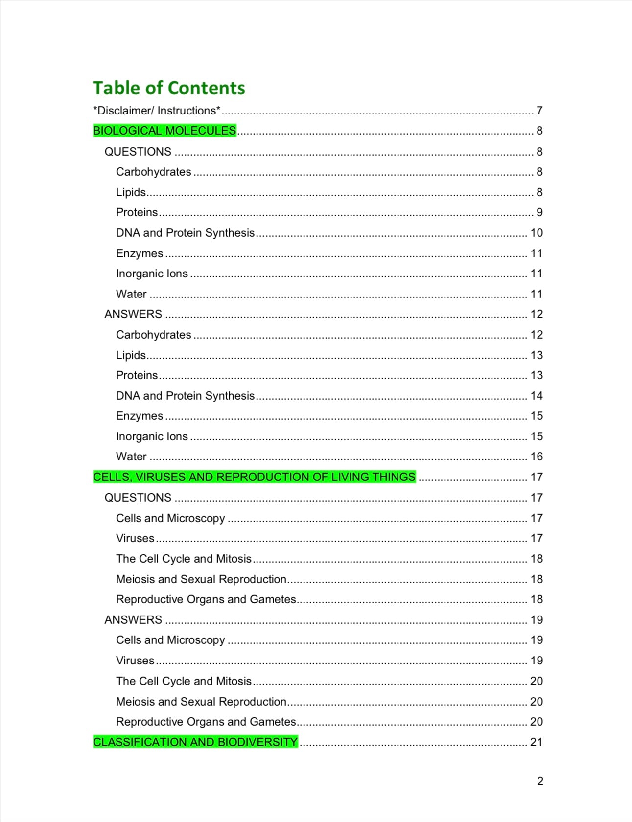 Edexcel A level Biology- Spec B