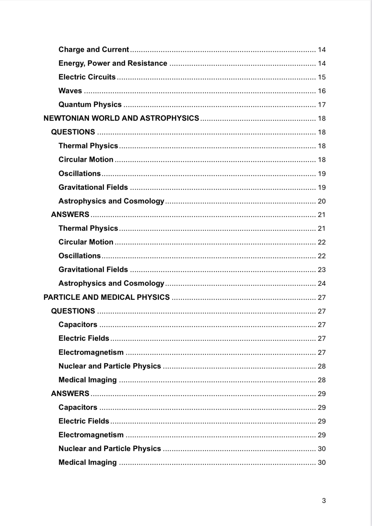A Level Physics- OCR- Specification A