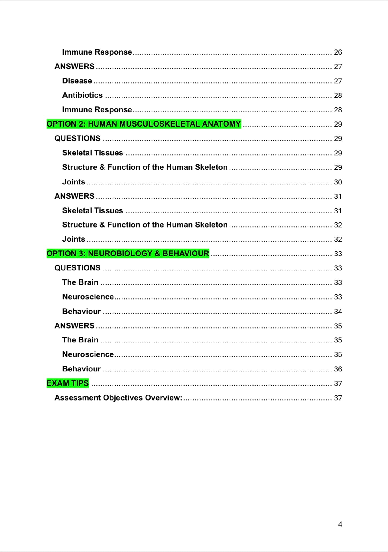 WJEC A level Biology