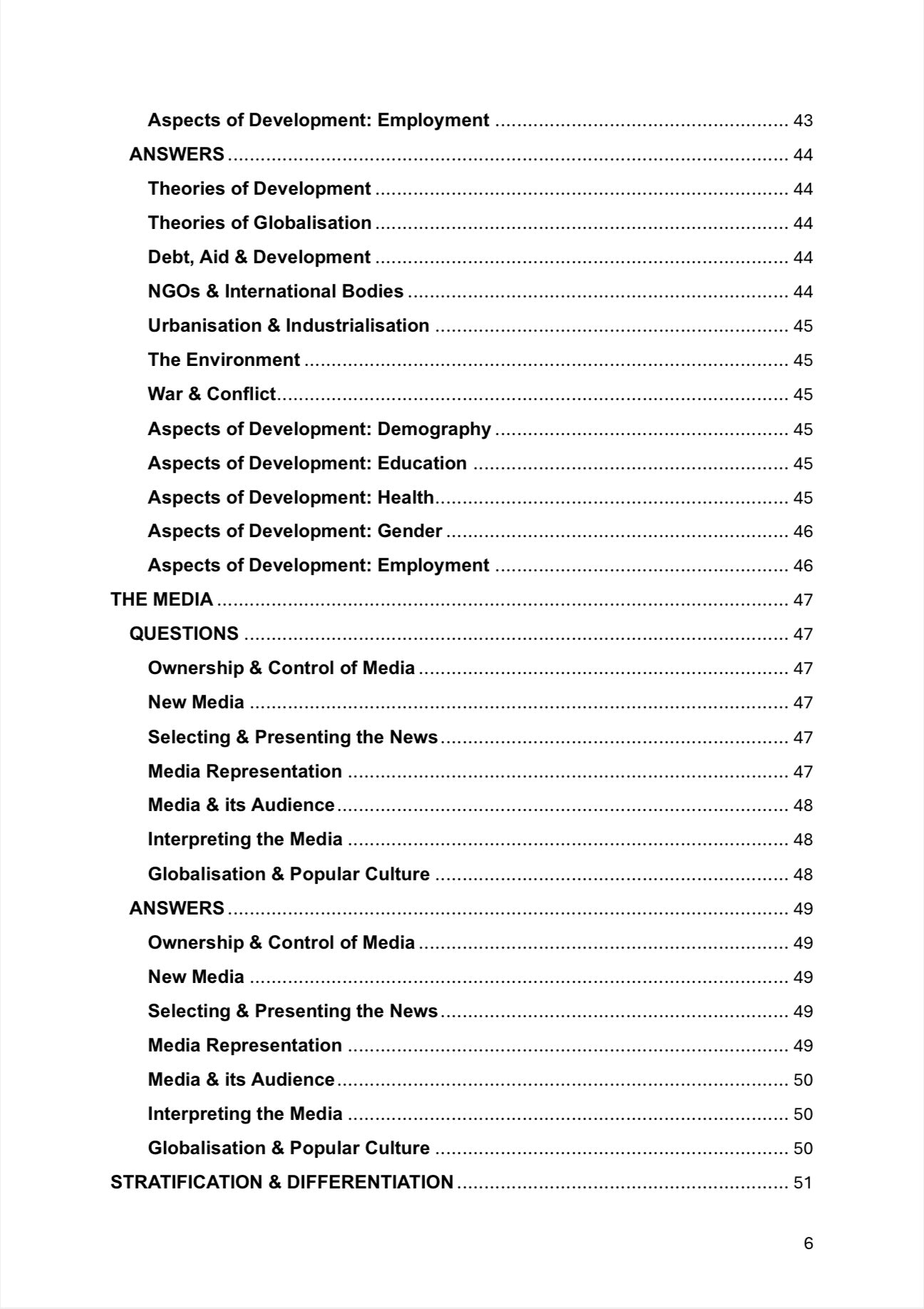 A level Sociology- AQA
