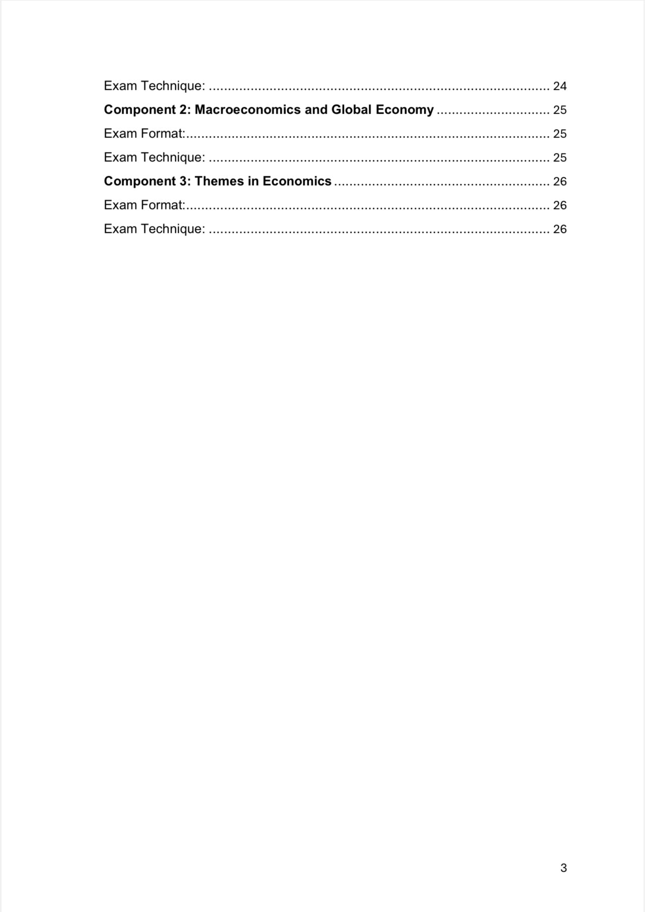 OCR A Level Economics