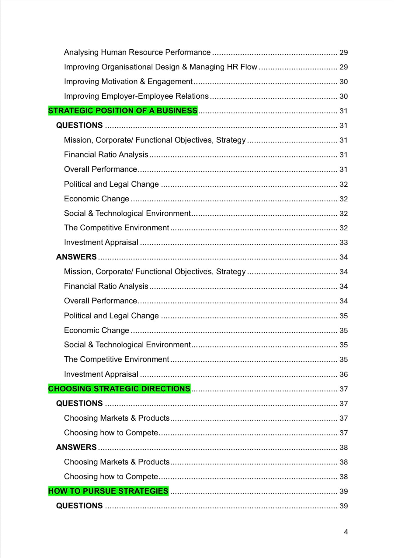 A Level Business- AQA