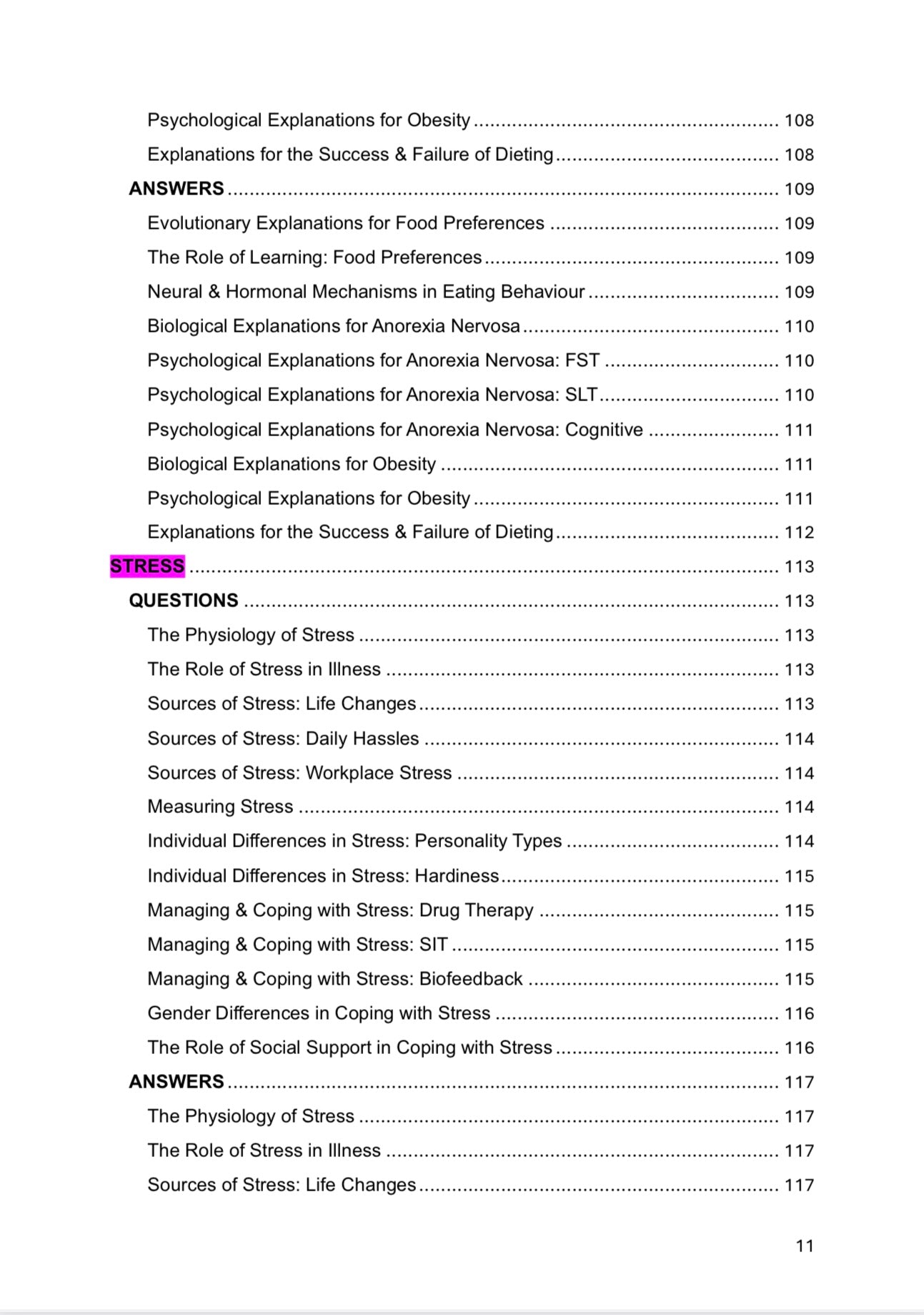 A level Psychology- AQA