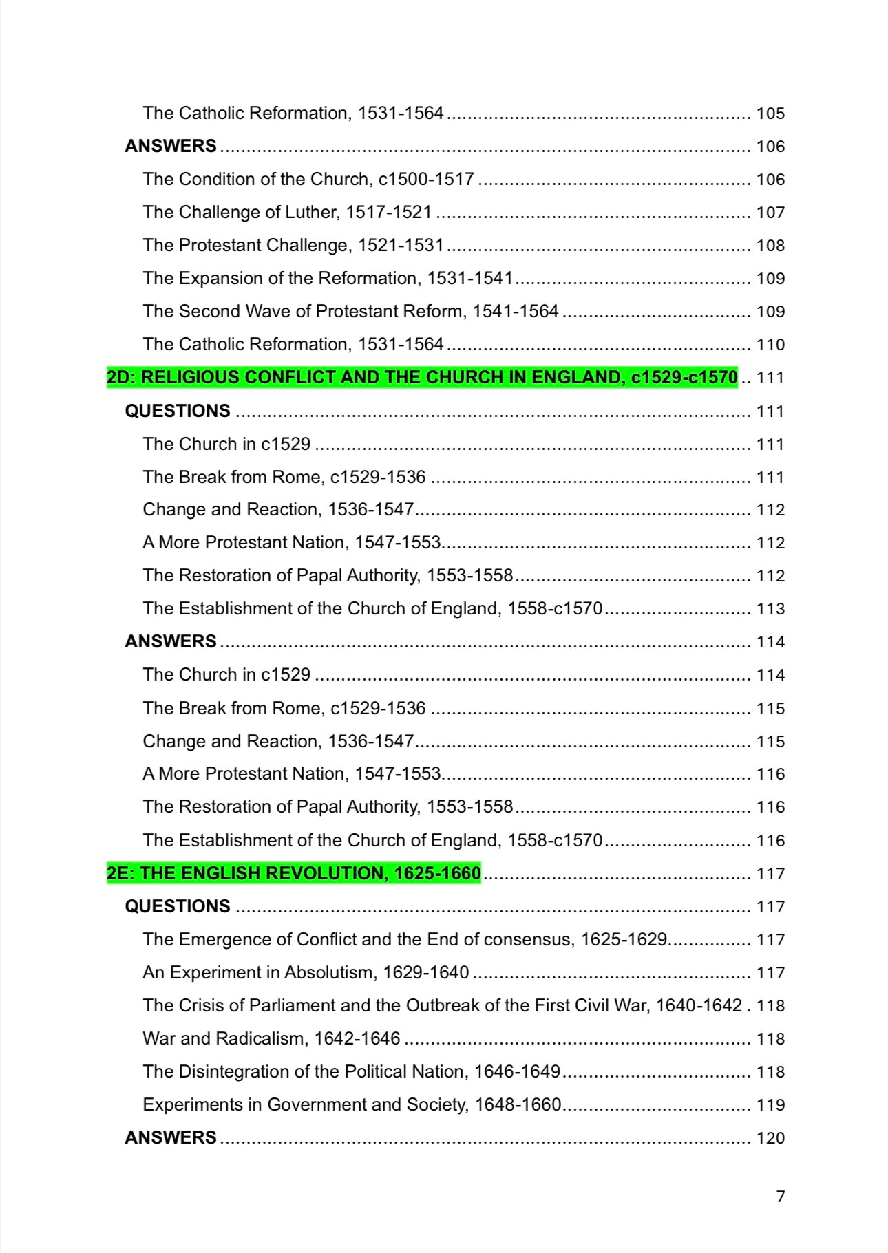 AQA A Level History