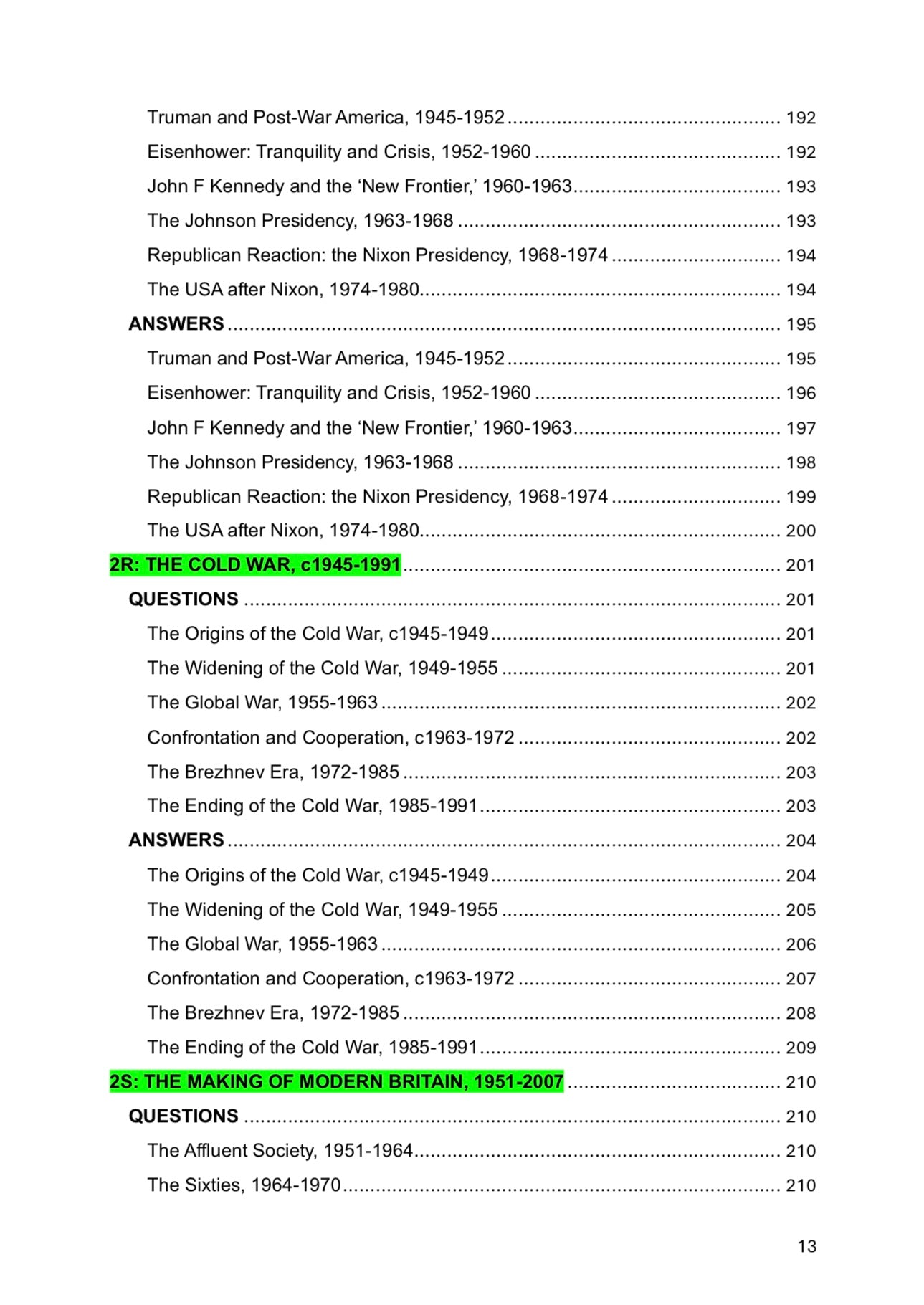 AQA A Level History