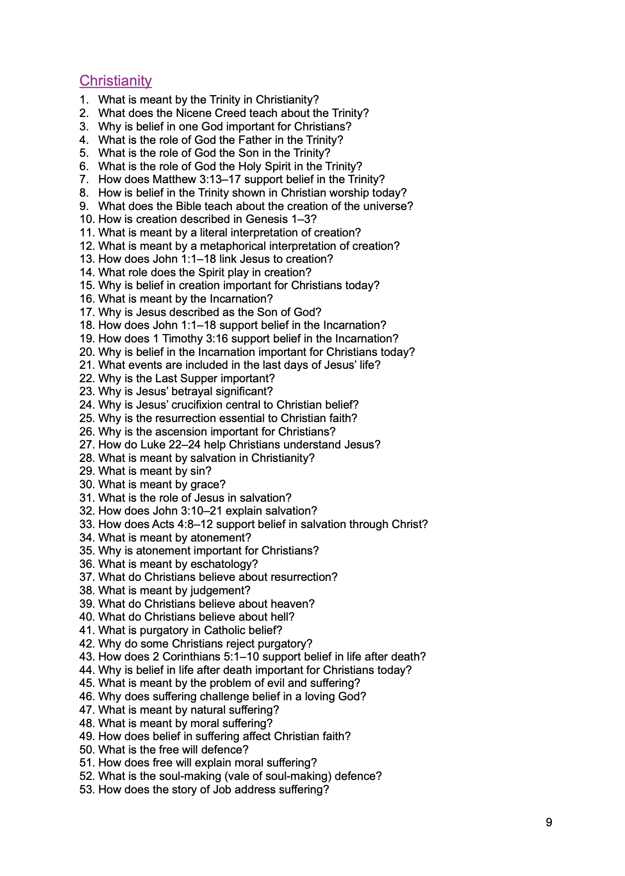 EDEXCEL-GCSE-Religious Studies (RE/RS)