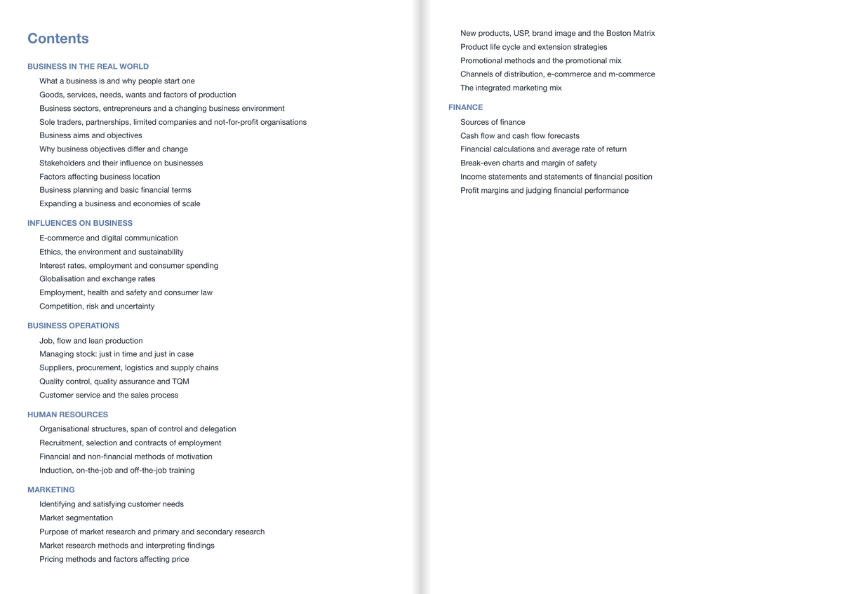 AQA-GCSE-Business- ACTIVE RECALL