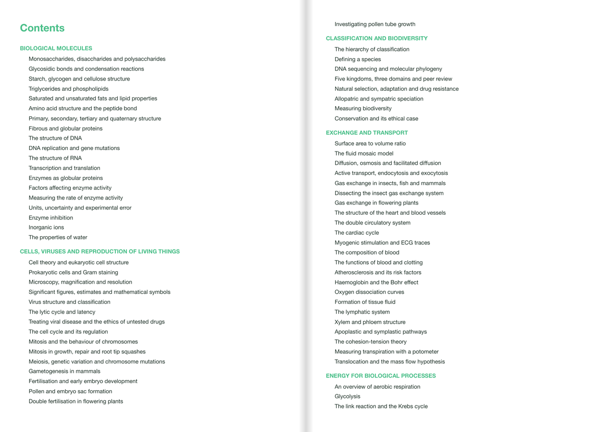 Edexcel A level Biology- Spec B- ACTIVE RECALL