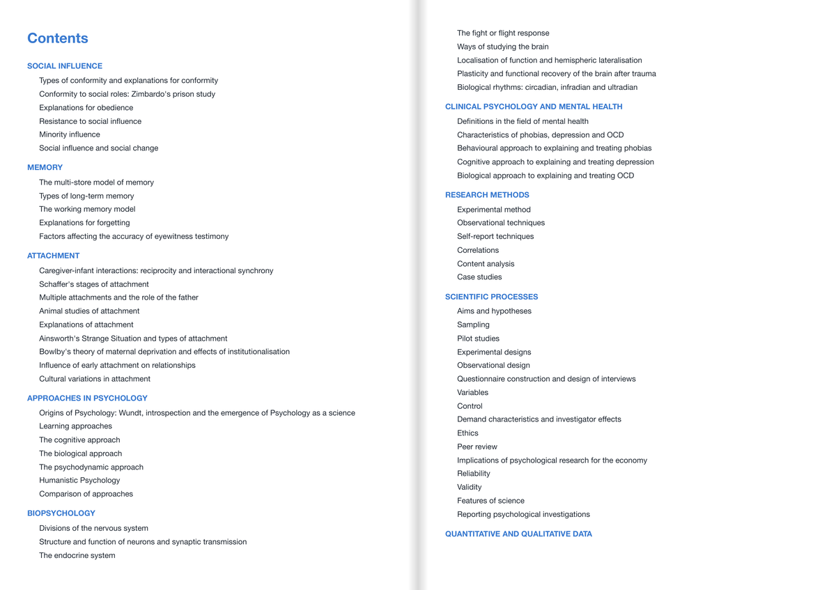 AQA A level Psychology- New Spec- ACTIVE RECALL