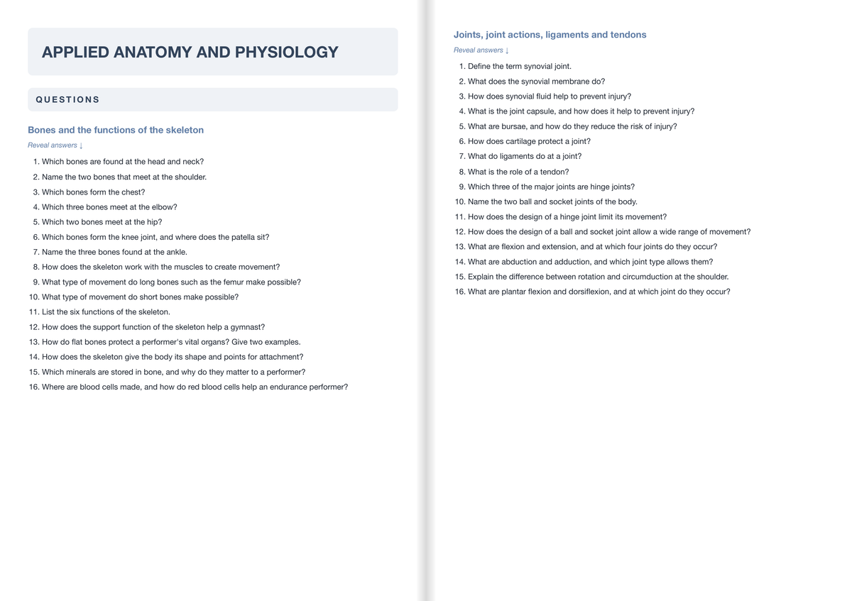 AQA-GCSE-Physical Education (PE)- ACTIVE RECALL