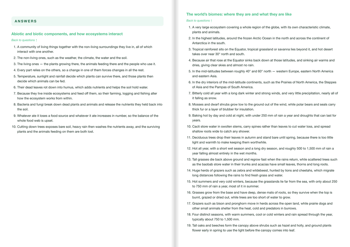 OCR-GCSE-Geography- ACTIVE RECALL