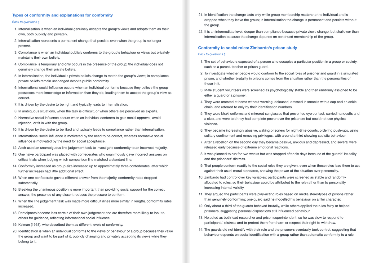 AQA A level Psychology- New Spec- ACTIVE RECALL