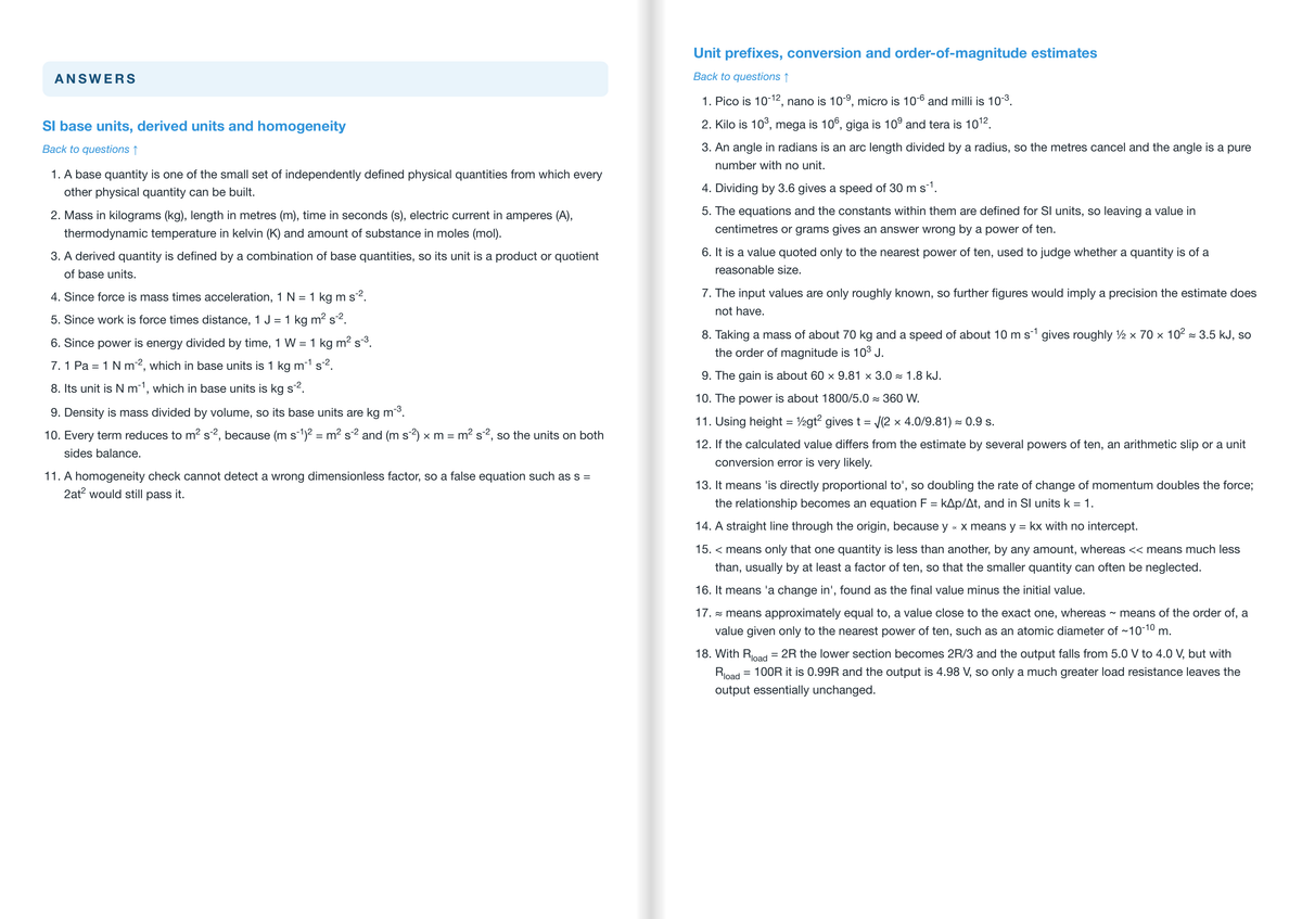 EDEXCEL A Level Physics- ACTIVE RECALL
