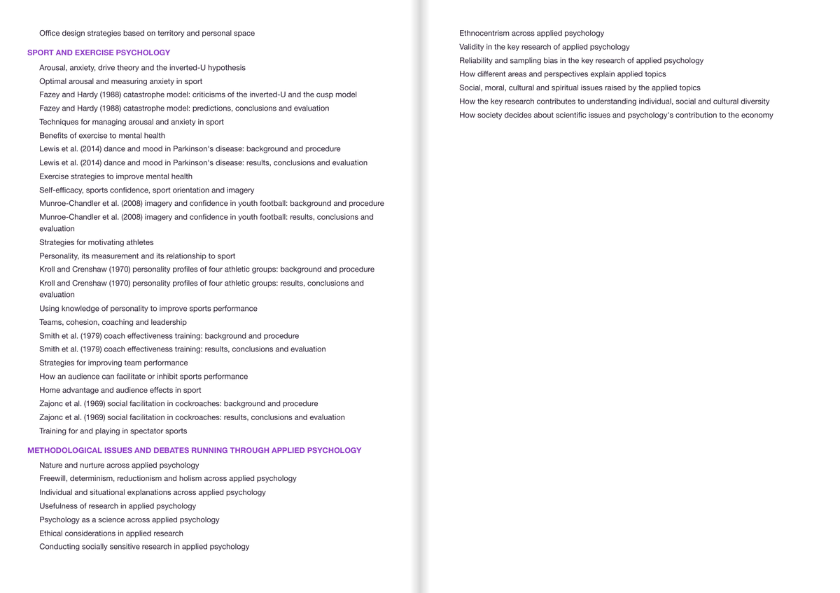 OCR A Level Psychology- ACTIVE RECALL