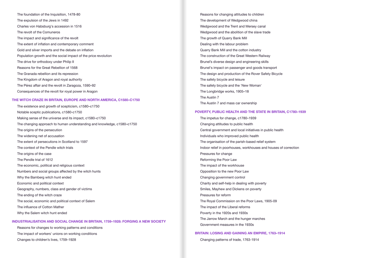 Edexcel A-Level History Active Recall Guide: How to use this guide