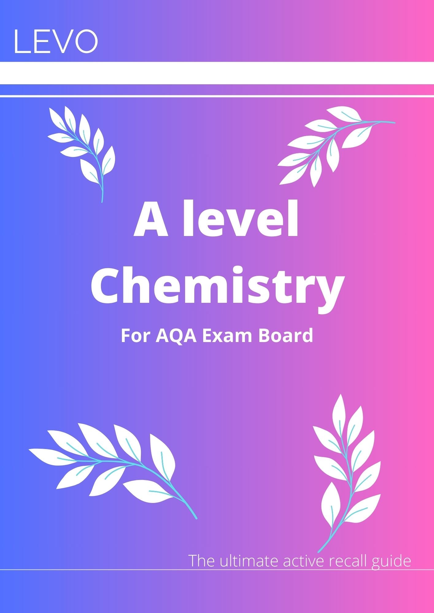 A Level Chemistry Aqa Levo