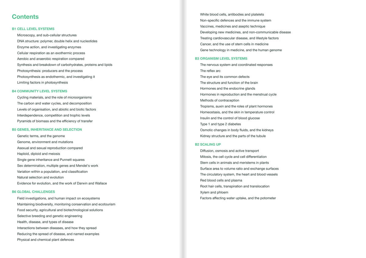 OCR-GCSE-Triple Science-Biology-FOUNDATION