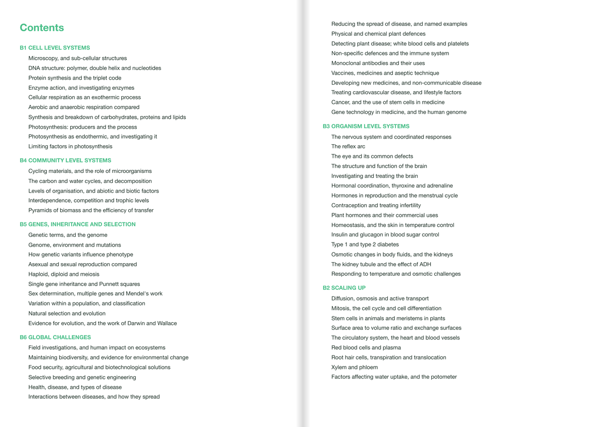 OCR-GCSE-Triple Science-Biology-HIGHER