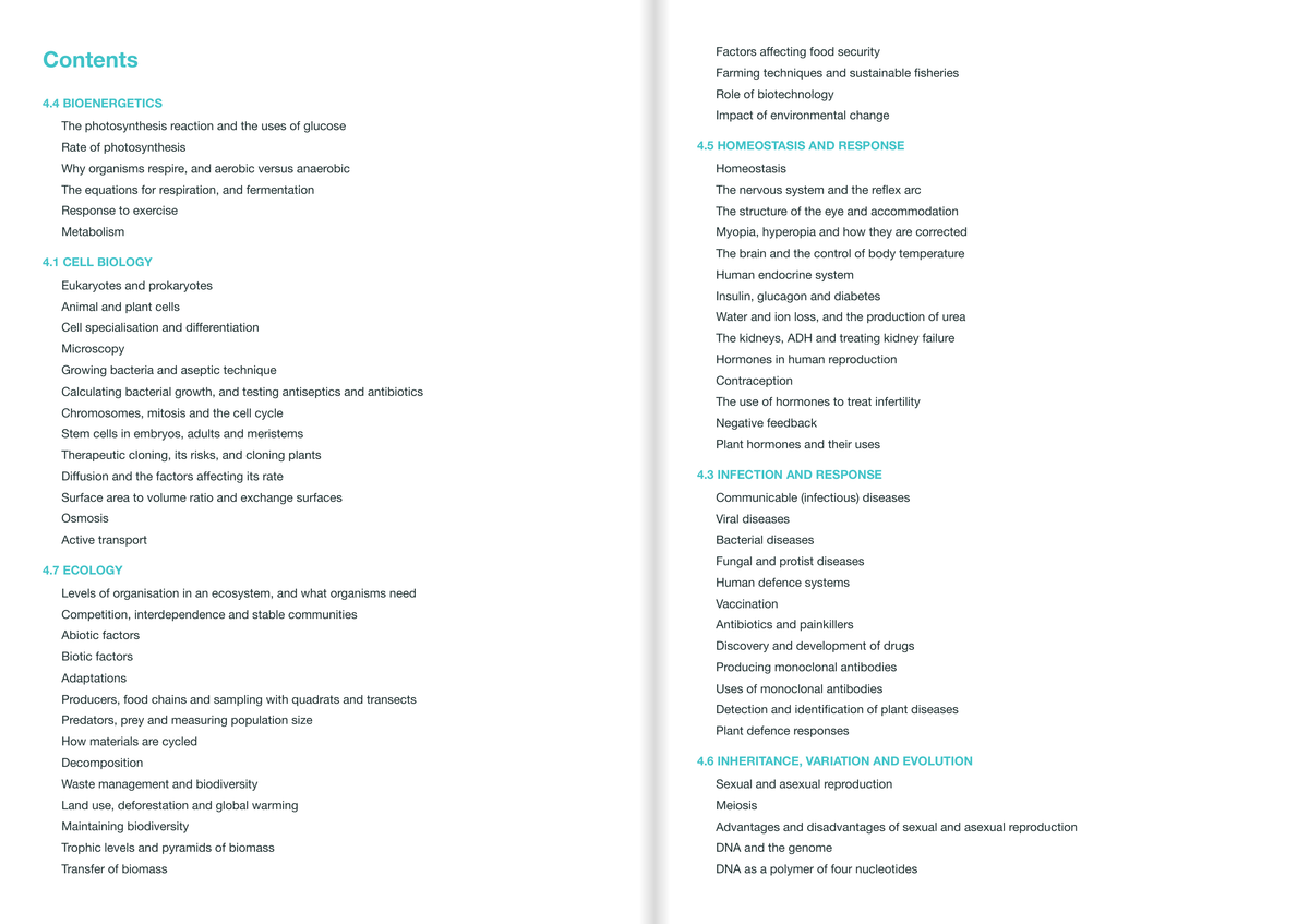AQA-GCSE-Triple Science-Biology-HIGHER