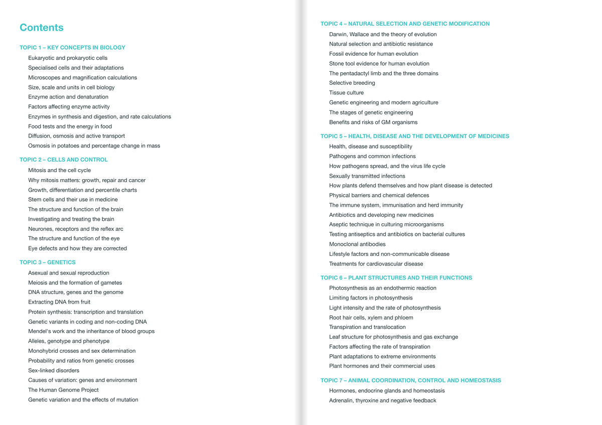 Edexcel-GCSE-Triple Science-Biology-HIGHER