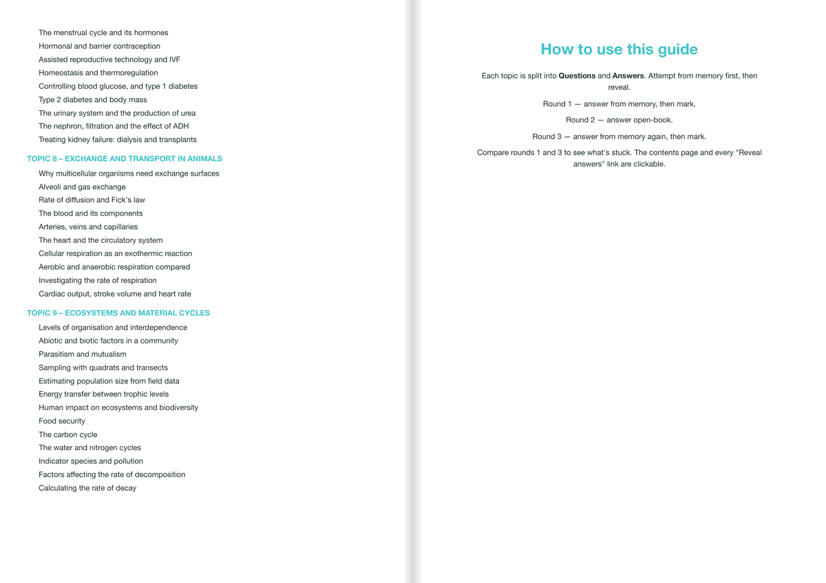 Edexcel-GCSE-Triple Science-Biology-HIGHER