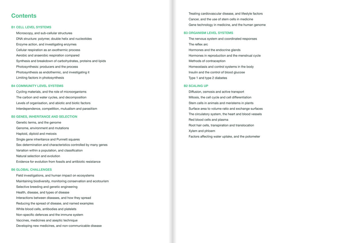 OCR-GCSE-Combined Science-Biology-FOUNDATION