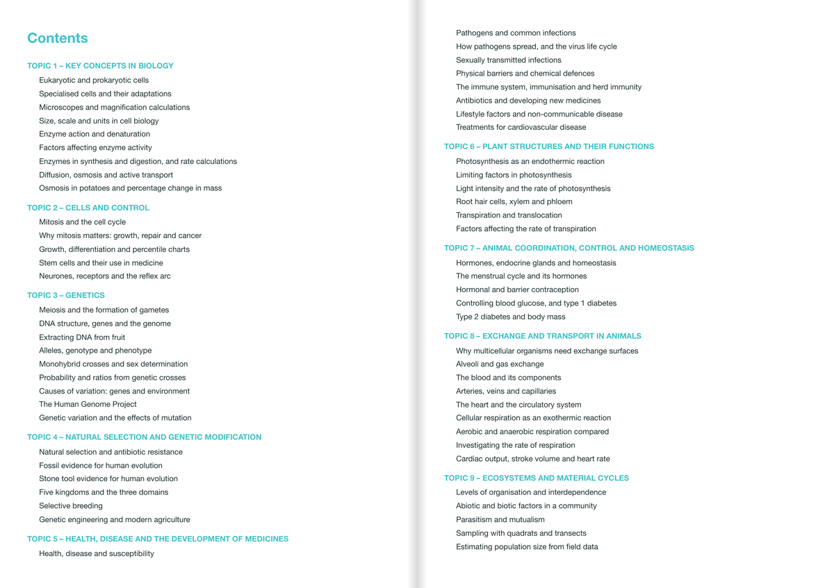 Edexcel-GCSE-Combined Science-Biology-FOUNDATION