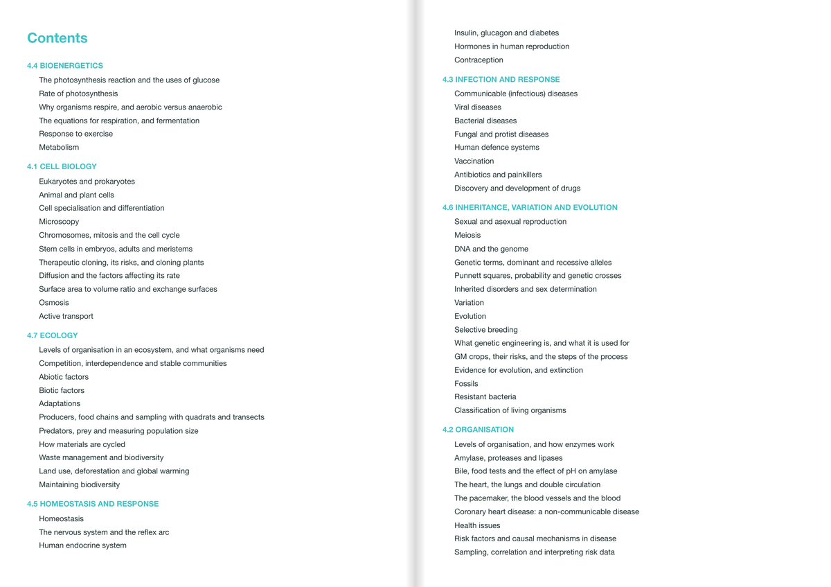 AQA-GCSE-Combined Science-Biology-FOUNDATION