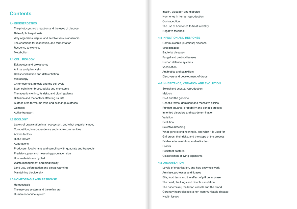 AQA-GCSE-Combined Science-Biology-HIGHER