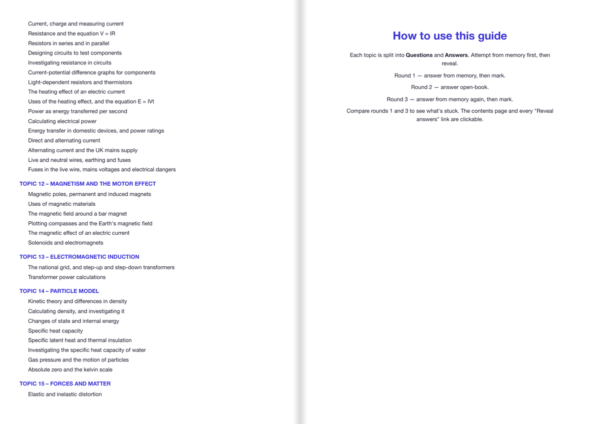 Edexcel-GCSE-Combined Science-Physics-FOUNDATION