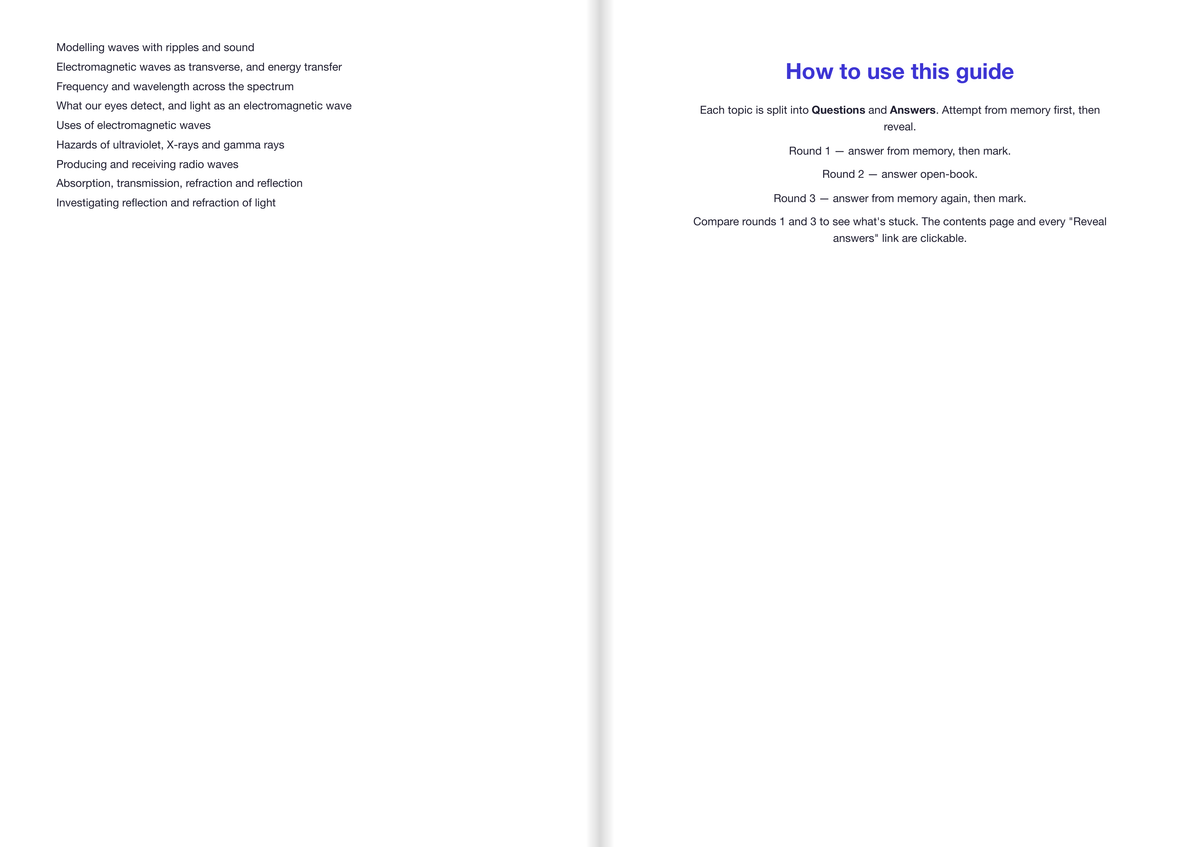 OCR-GCSE-Combined Science-Physics-HIGHER