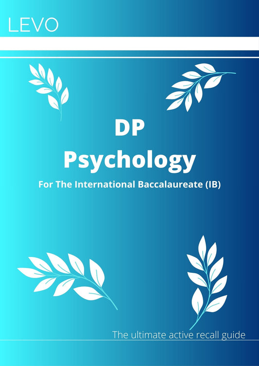 IB Psychology- Diploma Programme