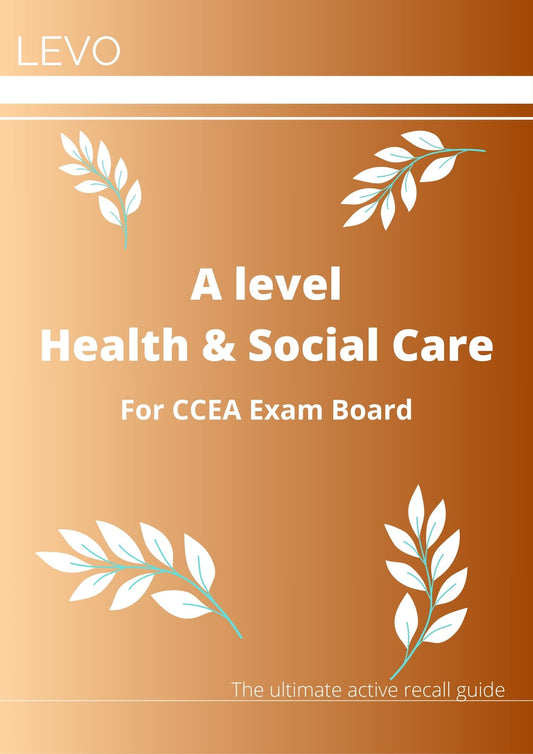 CCEA A Level Health & Social Care