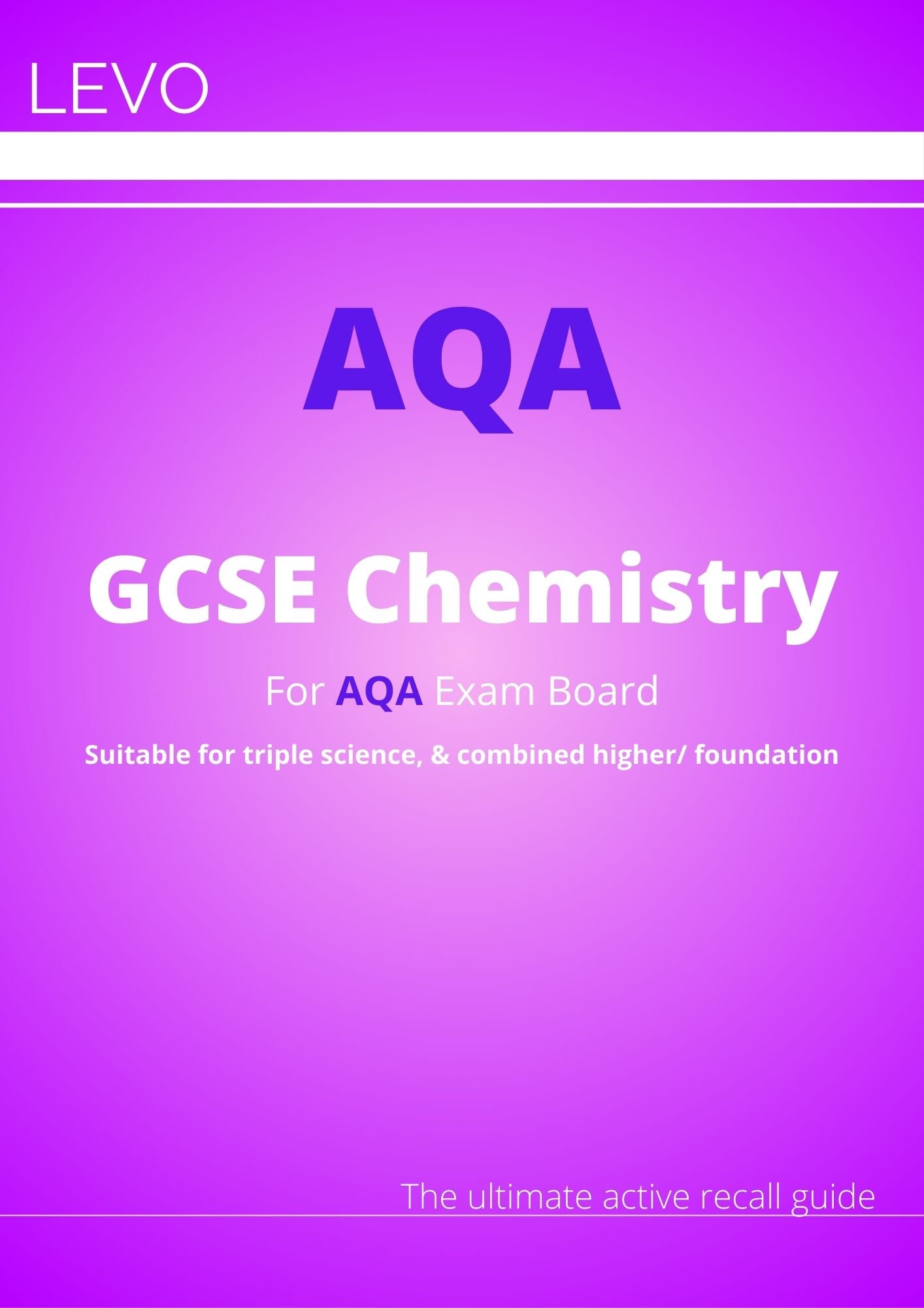 AQA-GCSE-Chemistry: Combined/Triple Science
