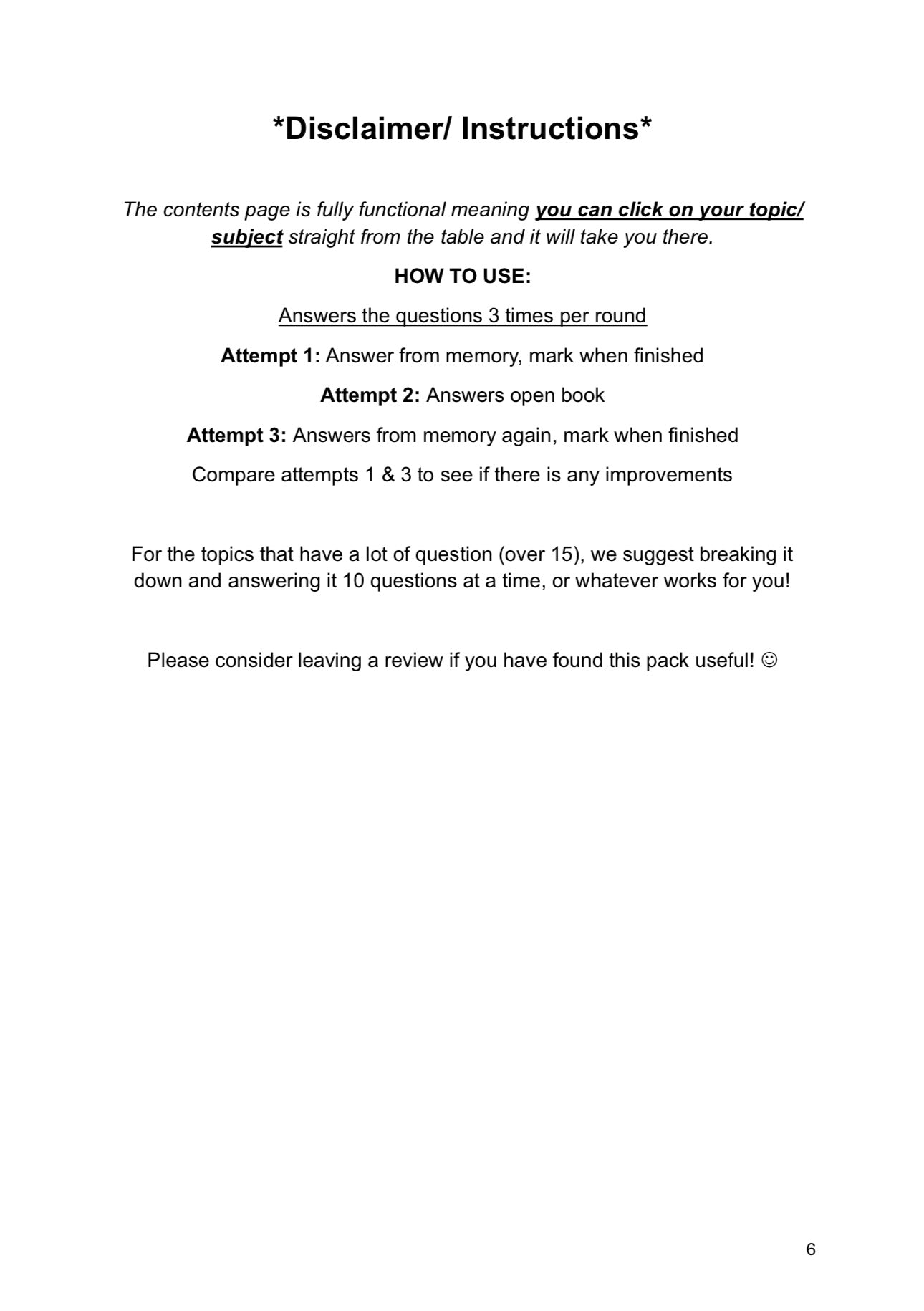A Level Biology- OCR- Specification A