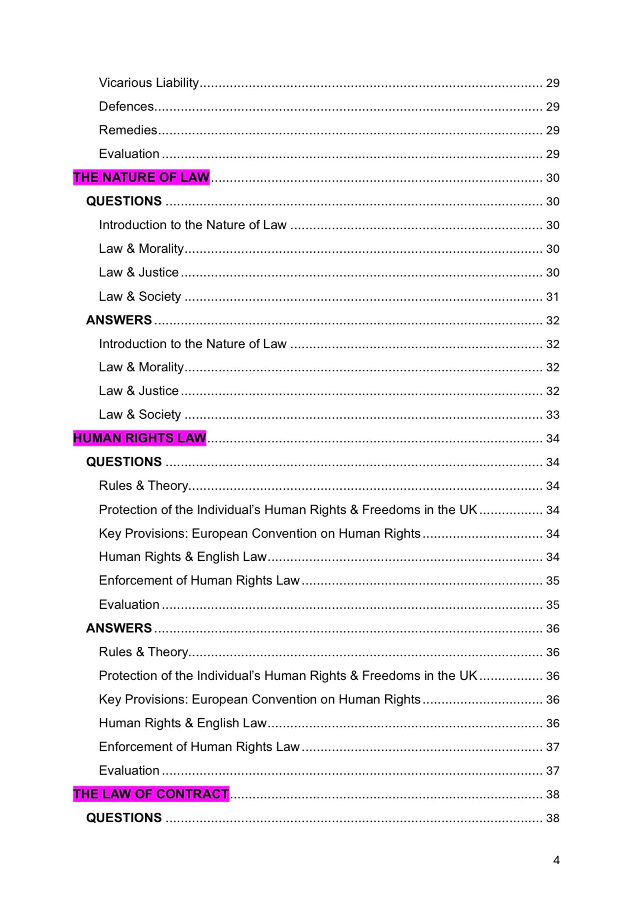 OCR A Level Law
