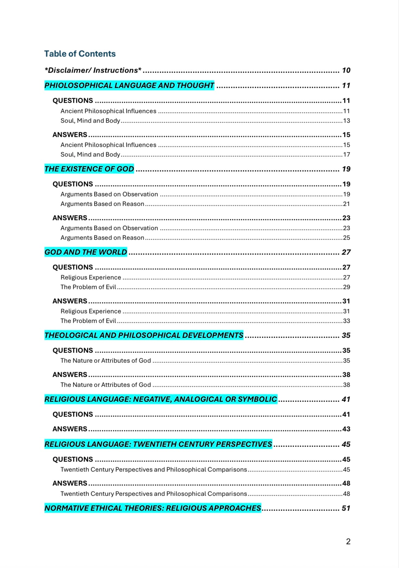 OCR A Level Religious Studies (RE)