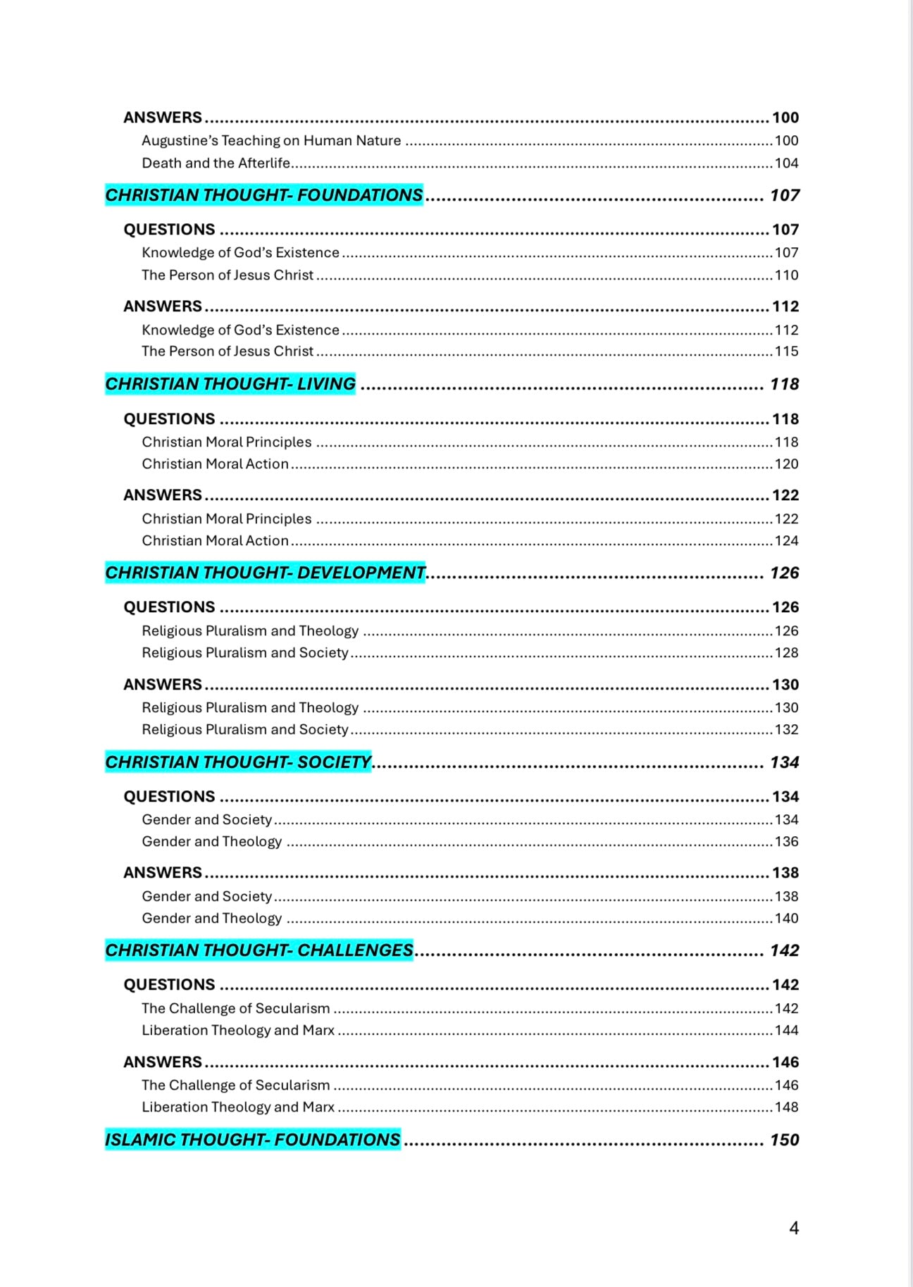 OCR A Level Religious Studies (RE)