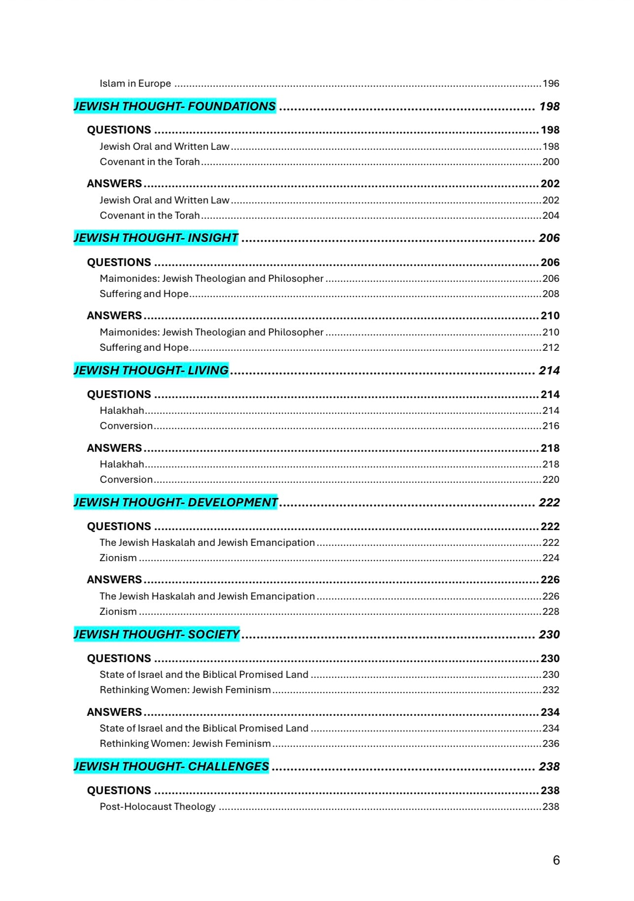 OCR A Level Religious Studies (RE)