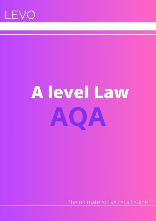 AQA A Level Law