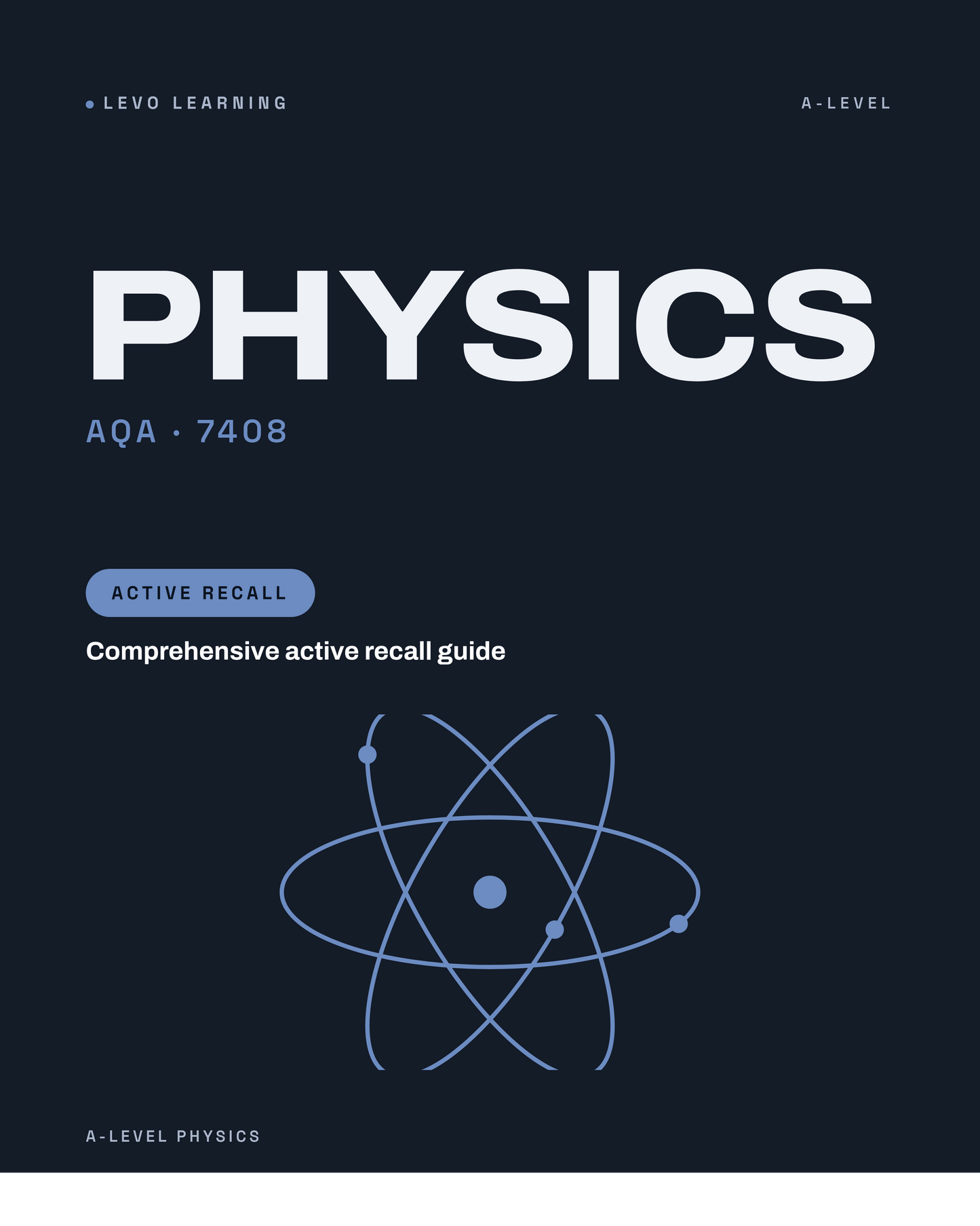 AQA A Level Physics- ACTIVE RECALL