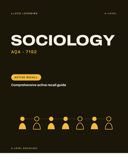 AQA A level Sociology- ACTIVE RECALL
