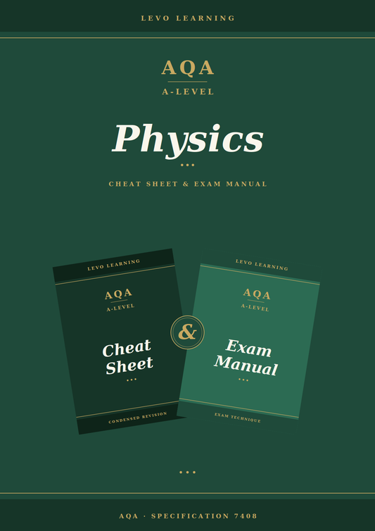 AQA A Level Physics- Cheat Sheet/ Exam Manual