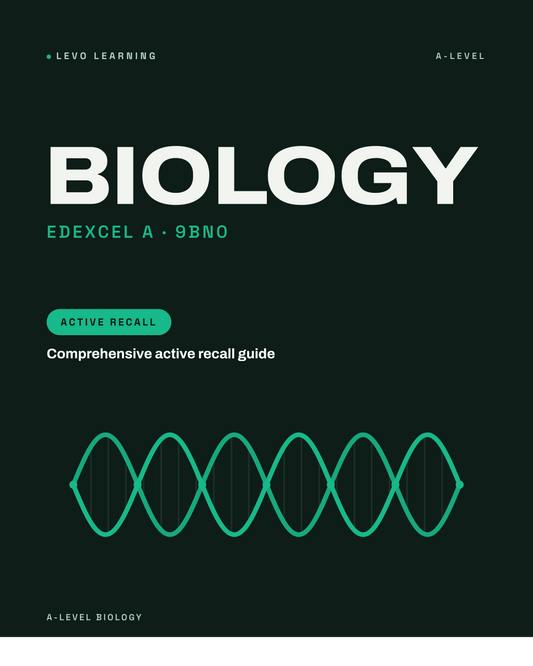 Edexcel A level Biology - ACTIVE RECALL