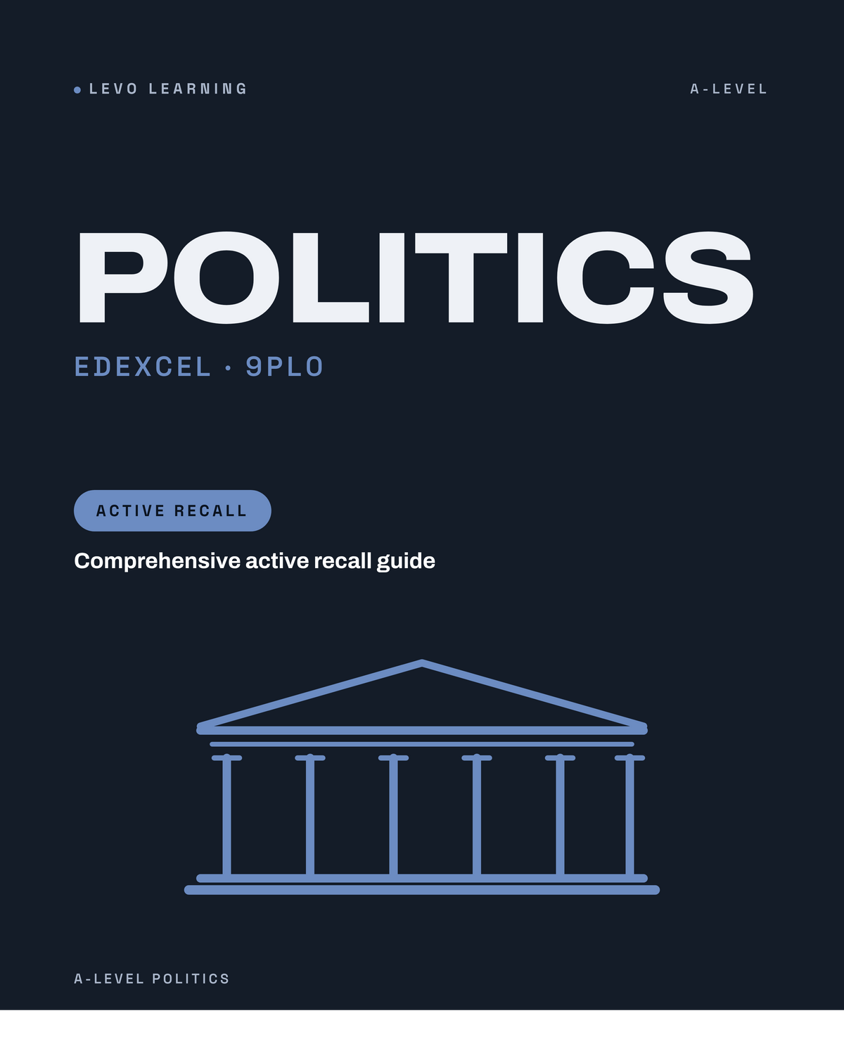 Edexcel A Level Politics- ACTIVE RECALL