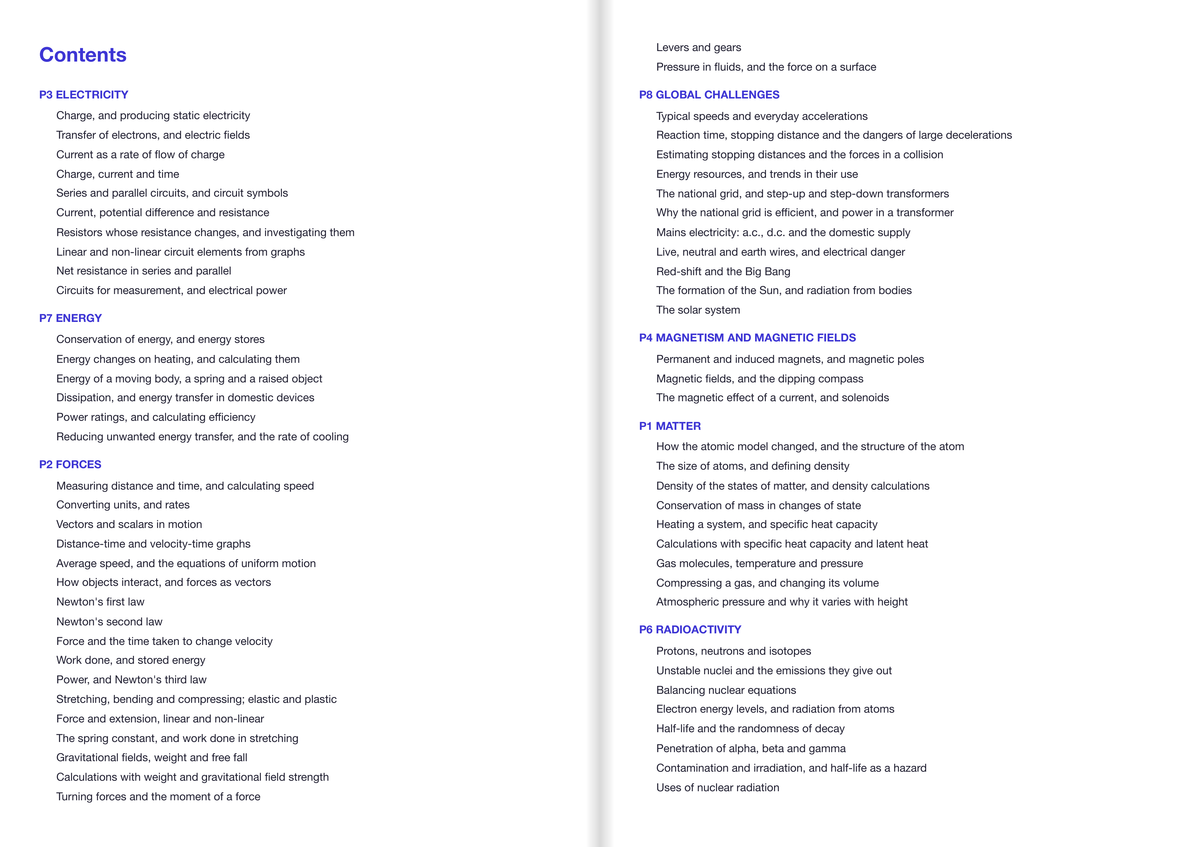 OCR-GCSE-Triple Science-Physics-FOUNDATION