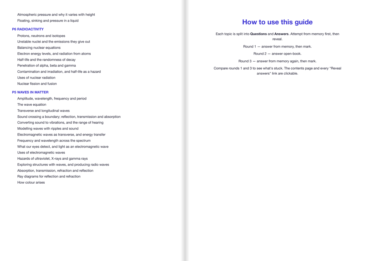 OCR-GCSE-Triple Science-Physics-HIGHER