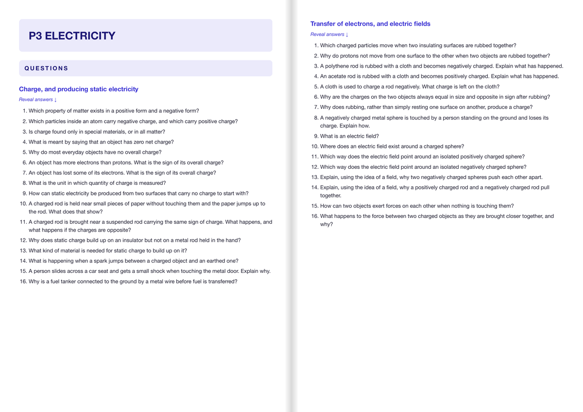 OCR-GCSE-Triple Science-Physics-HIGHER