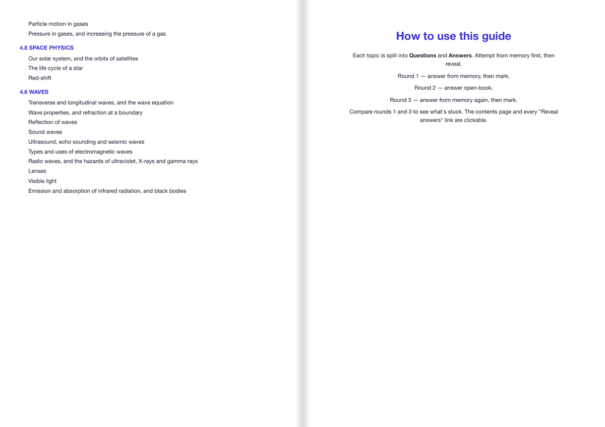 AQA-GCSE-Triple Science-Physics-HIGHER