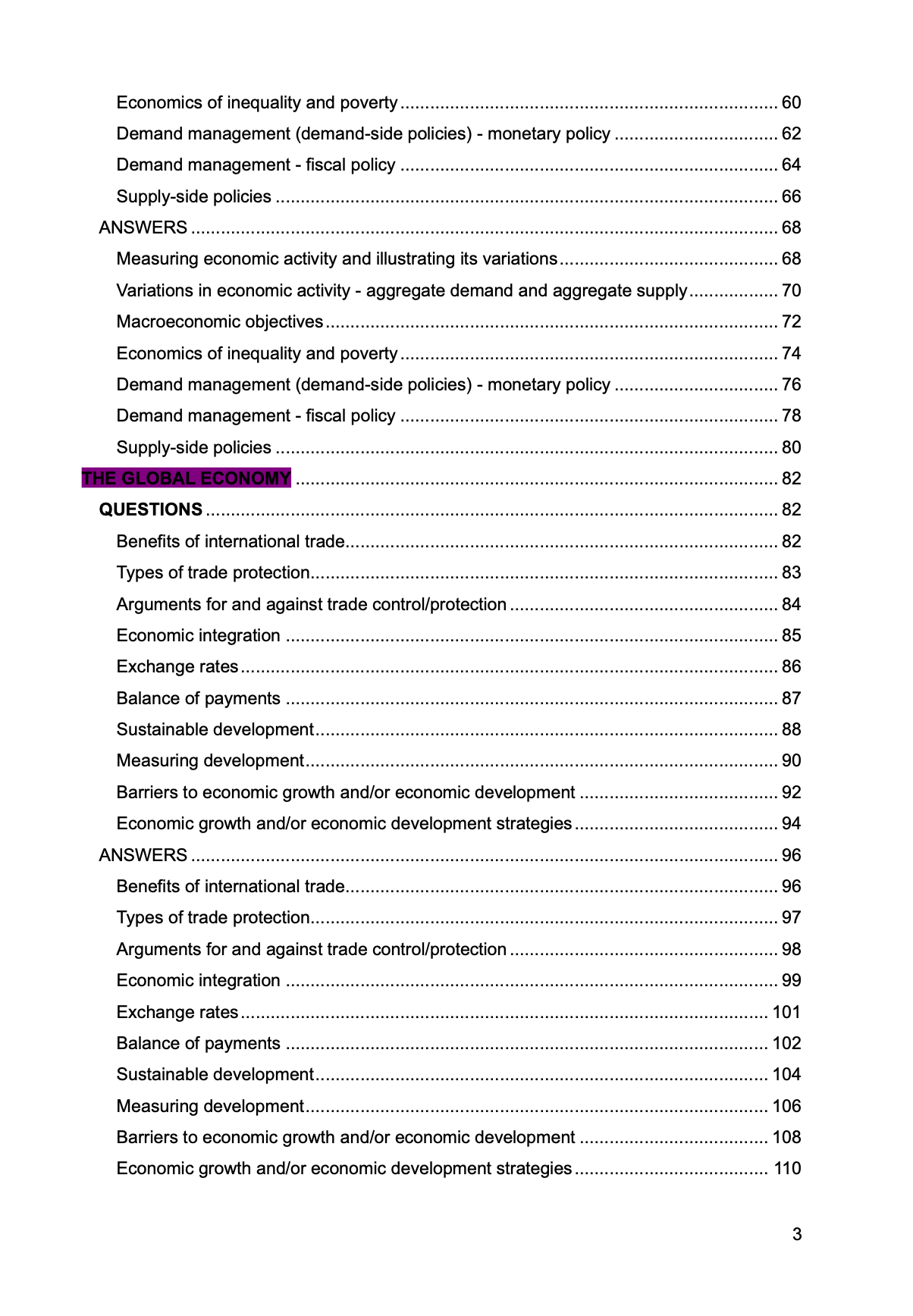 IB Economics- Diploma Programme (SL)